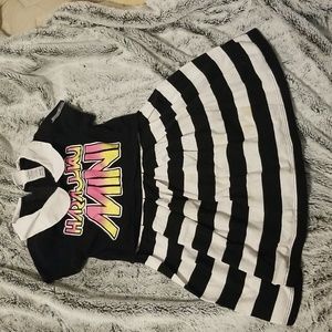 Girl's Harajuku Mini Dress, size 4/5